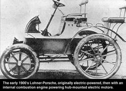 Lohner-Porsche electric car